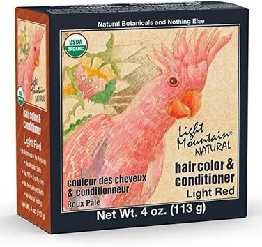 لون وبلسم الشعر - مسحوق أحمر أحمر 118 مل