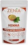 مسحوق حناء طبيعي نقي 100% صبغة شعر لون ثلاثي المنخل لوسونيا إنرميس 1/2 رطل (227 جرام)