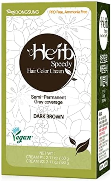 Herb Speedy Color Cream (Dark Brown)