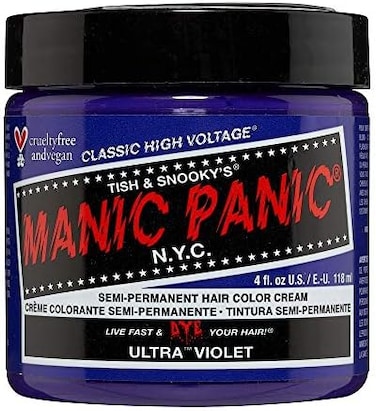 صبغة شعر كريمية كلاسيكية من مانيك بانيك - بنفسجي فاتح