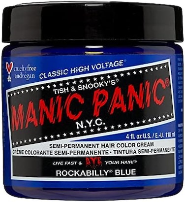 كريم تلوين شبه دائم من مانيك بانيك - أزرق روكابيلي