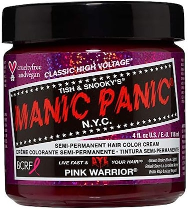 Manic Panic Pink Warrior Hair Dye Classic Color