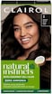 Clairol Natural Instincts Demi-Permanent Hair Dye, 3 Brown Black Hair Color, 5.85 Fl Oz (Pack Of 1)