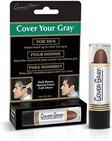 أحمر الشفاه كوفر يور جراي، للرجال بني داكن