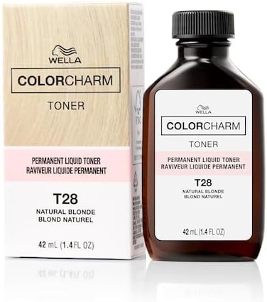 تونر الشعر السائل الدائم كولور تشارم من ويلا (T28 أشقر طبيعي)