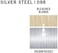 Schwarzkopf Live Ultra Bright Or Pastel Grey Hair Dye, Pack Of 3, Semi-Permanent Colour Lasts Up To 15 Washes - 098 Silver Steel