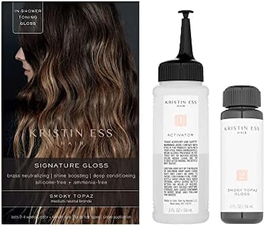 Kristin Ess Signature Hair Gloss - Smoky Topaz: Medium Neutral Blonde