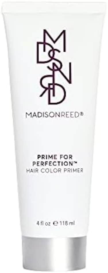 ماديسون ريد برايم فور بيرفيكشن، برايمر لون الشعر، يُجهّز الشعر ويُكوّن قاعدة ناعمة للون مثالي، تركيبة لطيفة ومغذية، 118 مل (4 أونصة سائلة)
