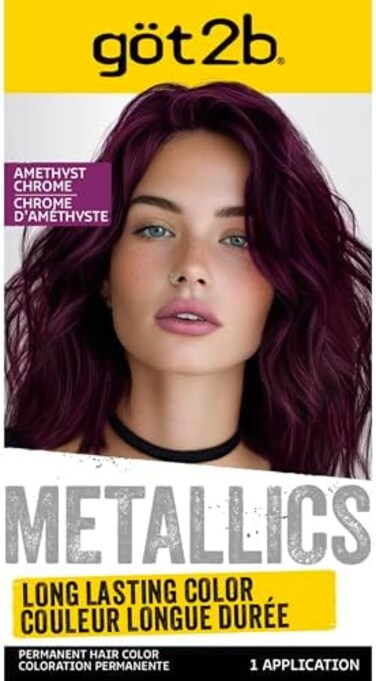 Got2B Metallic Permanent Hair Color - M69 Amethyst Chrome