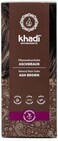 Khadi Ash Brown Natural Hair Color, Colours Your Hair To An Ashy, Cool Dark Brown, Hair Dye 100% Plant-Based &amp; Vegan, Certified Natural Cosmetics, 100G