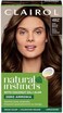 Clairol Natural Instincts Demi-Permanent Hair Dye, 4Bz Dark Bronze Brown Hair Color, 1 Count