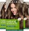 Clairol Natural Instincts Demi-Permanent Hair Dye, 6 Light Brown Hair Color, Pack Of 3
