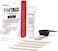 Godefroy (Dark Brown) - Hair Colour Kit For Spot Colouring, Covers Up Grey Hairs, Dark Brown, 4-Applicaion Kit