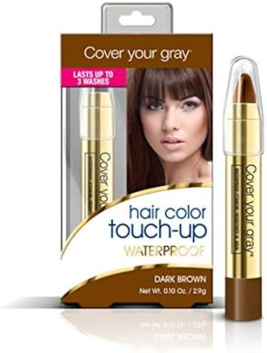 Cover Your Gray Waterproof Chubby Pencil, Dark Brown, 0.1 Ounce