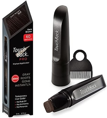 Touchback Pro Gray Root Touch-Up, Dark Brown