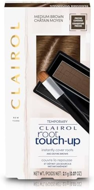 Clairol Temporary Root Touch-Up Concealing Powder, 2.1 G (.07 Oz)