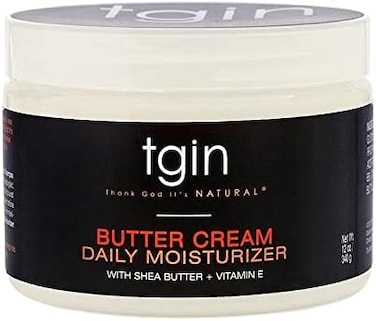 مجموعة ديفاكيرل كريم زبدة تي جين مرطب يومي للشعر الطبيعي والشعر الجاف والشعر المجعد، 12 أونصة