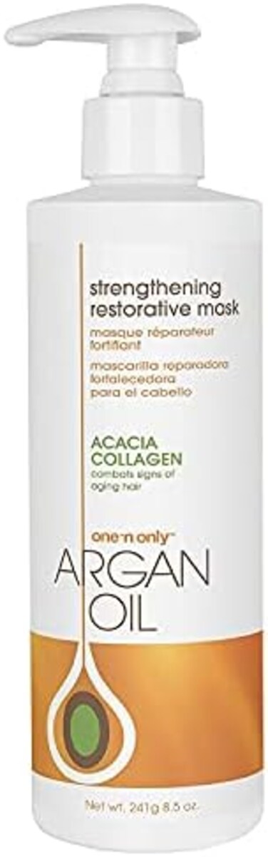 One &#39;N Only Argan Oil Restorative Mask Derived From Moroccan Argan Trees, 8.5 Ounce