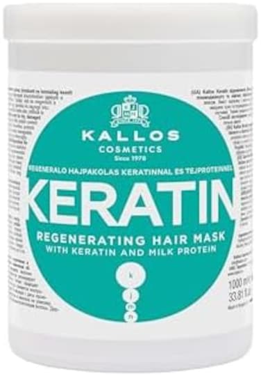 قناع الشعر بالكيراتين من كالوس مع الكيراتين وبروتين الحليب 1000 مل