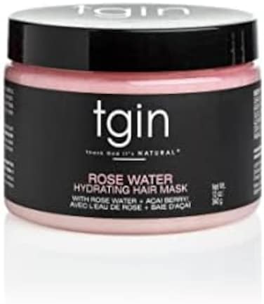 Thank God It's Natural Rose Water Hydrating Hair Mask For Curls - Kinks - Waves