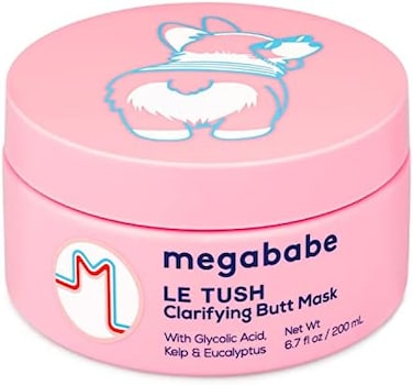 Butt &amp; Body Acne Mask - Le Tush, Clarifying, Exfoliating &amp; Hydrating, 6.7 Fl Oz