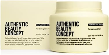 قناع تجديد، قناع تجديد الشعر للشعر التالف، علاج مكثف للشعر المعالج، يقوي ألياف الشعر، نباتي ولم يتم الإساءة إلى الحيوانات في تصنيعه، خالي من السيليكون، 6.7 فلوريدا. أوز.