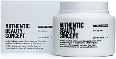 Hydrate Mask, Hydrating Hair Mask For Normal To Dry Or Curly Hair, Intense Moisturizing Treatment, Vegan &amp; Cruelty-Free, Silicone-Free, 6.7 Fl. Oz.