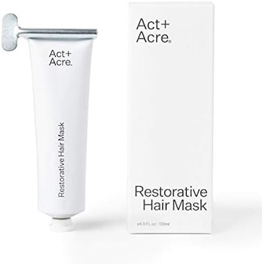 Restorative Conditioning Hair Mask - Cold Processed Hair Treatment For Hydrating Dry And Damaged Hair - Moisturizing Silicone Free Hair Masks (4 Fluid Ounces)