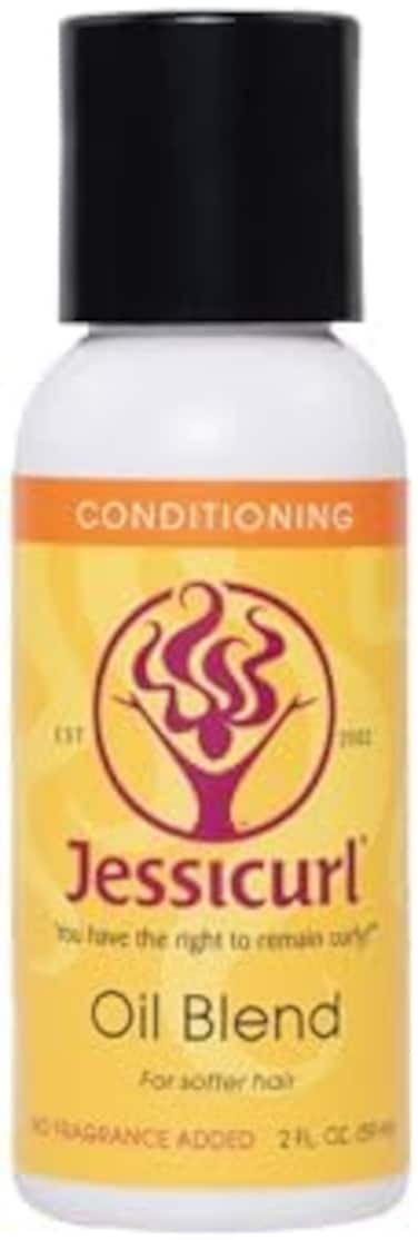 Oil Blend, No Fragrance Added, 2 Fl Oz. Hair Oil For Curly Hair And Frizz Control, Dry Hair Treatment, Adds Softness And Shine, With Avocado, Jojoba And Coconut Oil