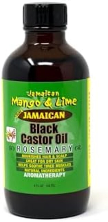 Jamaican Mango &amp; Lime Black Castor Oil, 4 Fl Oz