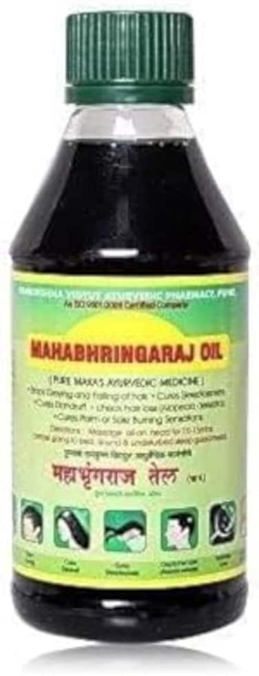 Mahabhringraj Ramakrishna Pharma Scalp Massaging Oil, 200 ml