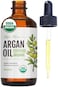 Moroccan Argan Oil, Usda Certified Organic, Virgin, 100% Pure, Cold Pressed By Kate Blanc. Stimulate Growth For Dry And Damaged Hair. Skin Moisturizer. Nails Protector (Light 4Oz)