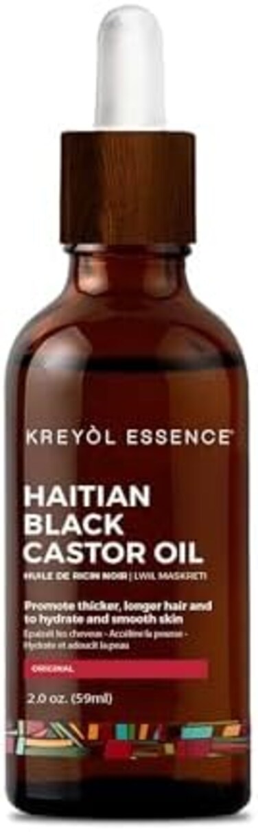 Krey&ograve;l Essence Haitian Black Castor Oil Longer Hair And Clear Skin As Seen On Shark Tank Original