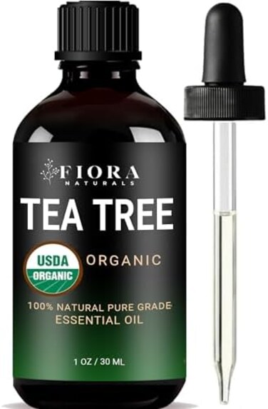 Tea Tree Essential Oil - 100% Pure Organic Tea Tree Oil, For Face, Hair, Skin, Acne, Scalp, Foot And Toenails. Pure Melaleuca Alternifolia, 1 Oz /30ml