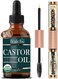 Live Fraiche Castor Oil (59ml) + Custom Mascara Tube Usda Certified Organic, 100% Pure, Cold Pressed, Hexane Free By . Stimulate Growth For Eyelashes, Eyebrows, Hair. Lash Growth Serum. Brow Treatment