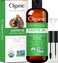 Cliganic (473ml) - Usda Organic Castor Oil, 100% Pure (473ml With Eyelash Kit) - For Eyelashes, Eyebrows, Hair &amp; Skin Bulk, Natural Cold Pressed Unrefined Hexane-Free Diy Carrier Oil