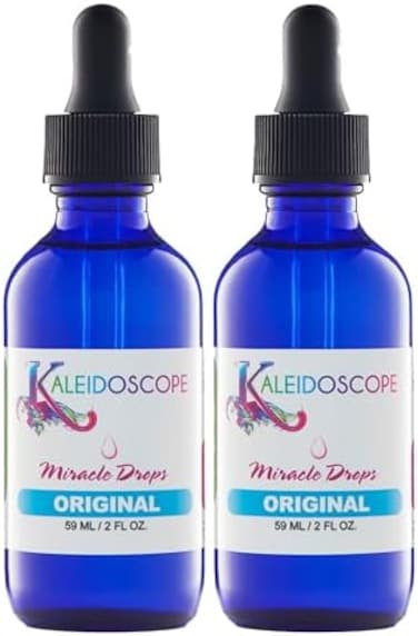 Kaleidoscope Miracle Drops Hair Oil For Strengthen Weak Hair 2Oz"Pack Of 2