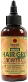 Tropic Isle Living Hair Gro Growth Oil 4Oz, Jamaican Black Castor Oil With Almond, Avocado &amp; Jojoba Oils, Strengthens Hair, Prevents Breakage &amp; Promotes Growth, Lightweight &amp; Non-Greasy Formula
