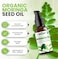 Pura Vida Organic Moringa Oil 100% Pure, Cold Pressed, Unrefined Moringa Oleifera Seed Oil 2 Fl. Oz (60ml)