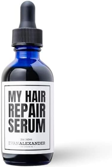سيروم إيفان ألكسندر لإصلاح الشعر، يُحارب الجفاف والحكة والتقشر، يُقلل من ترقق الشعر، ويُعزز صحة فروة الرأس وكثافة الشعر، علاج مُغذي لجميع أنواع الشعر، 2 أونصة سائلة