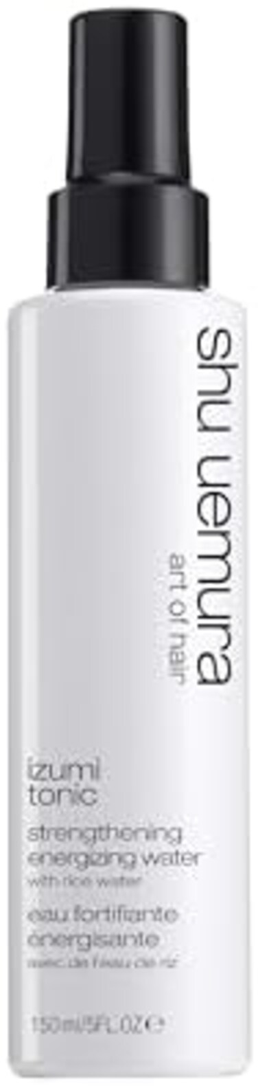 Shu Uemura, Strengthening Energizing Water Izumi Tonic, All Hair Types, Enriched With Rice Water, Shine &amp; Thickness, 150 ml