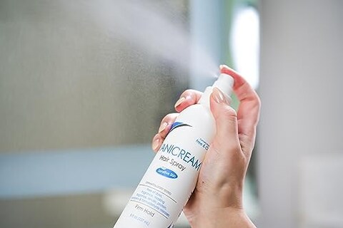 Free &amp; Clear Firm Hold Hairspray, Fragrance And Gluten Free, For Sensitive Skin, 8 Ounce