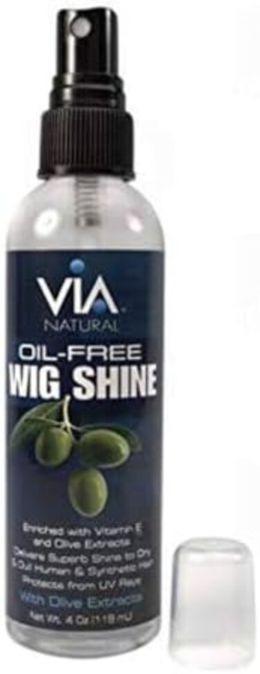 Via Natural Oil Free Wig Shine 8 Oz