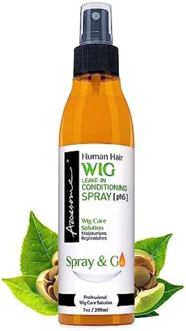 Human Hair Wig Leave-In Conditioning Spray, Ph5, Spray And Go, 7 Oz