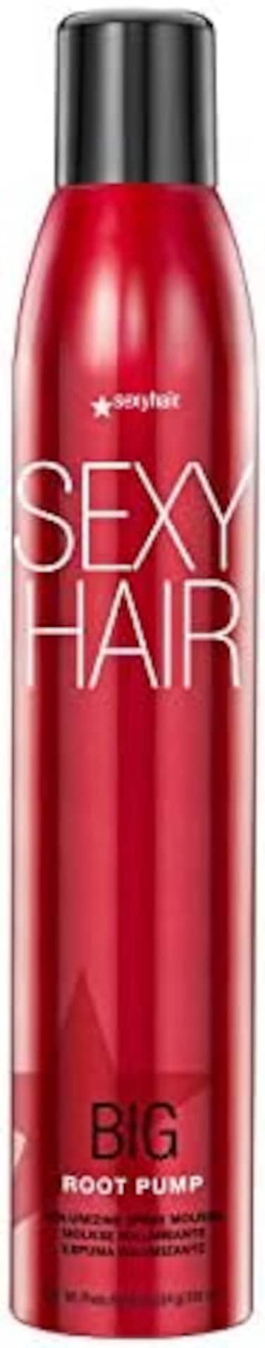 Sexy Hair Big Root Pump Volumizing Spray Mousse, 10 Oz, Volume With Medium Hold, Up To 72 Hour Humidity Resistance