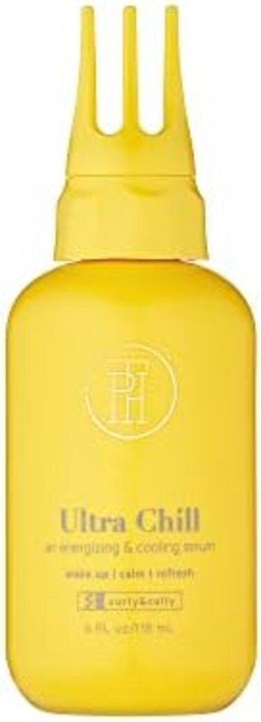 Ultra Chill Cooling Hair Serum With Aloe, Biotin &amp; Tea Tree Oil, Aromatherapy Scalp Treatment To Soothe &amp; Refresh Dry Damaged Hair, Cruelty Free, Vegan Serum For Women &amp; Men, 4 Fl Oz