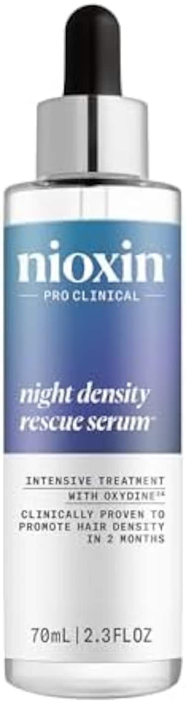 Nioxin Night Density Rescue Serum - Overnight Hair Thickening Serum, 2.4 Fl Oz (Packaging May Vary)