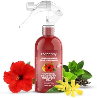 Hair Growth Moisturizing Spray - Hibiscus Green Tea &amp; Ylang-Ylang