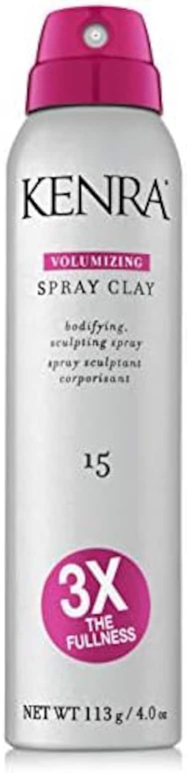 Kenra Volumizing Spray Clay 15, Bodifying, Fullness Spray, 3X The Fullness, Medium Hold, Provides Texture &amp; Volume With A Long-Lasting Finish, All Hair Types, 4 Oz