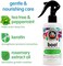 Twin Pack Boo! Spray For Kids Hair - With Tea Tree, Rosemary And Peppermint Oils - 8 Fluid Ounces - No Parabens, Sulfates, Synthetic Colors Or Dyes